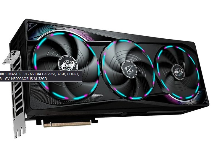 Nvidia RTX 5090 Aorus 32GB - Imagem 3